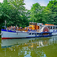 Buy canvas prints of Yarmouth Belle in Colour by Joyce Storey