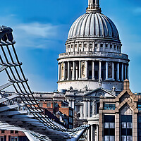 Buy canvas prints of St Paul's Cathedral by Joyce Storey