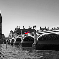 Buy canvas prints of Big Ben and Westminster Bridge  by Joyce Storey