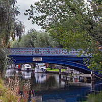 Buy canvas prints of Osney Bridge in Oxford by Joyce Storey