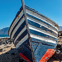 Buy canvas prints of Abandoned Boat by Joyce Storey