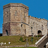 Buy canvas prints of Tower Gate at St David's by Joyce Storey