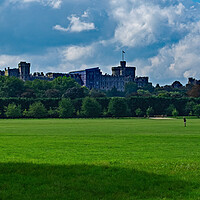 Buy canvas prints of Windsor Castle from Home Park by Joyce Storey
