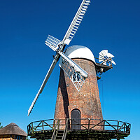 Buy canvas prints of Wilton Windmill and Granary by Joyce Storey