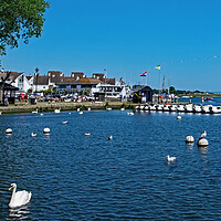 Buy canvas prints of Christchurch Harbour  by Joyce Storey