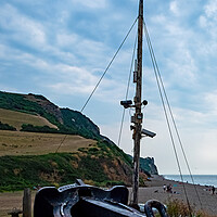 Buy canvas prints of Anchor at Branscombe by Joyce Storey