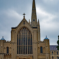 Buy canvas prints of Norwich Cathedral by Joyce Storey