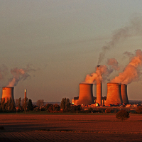 Buy canvas prints of Didcot Power Station by Joyce Storey