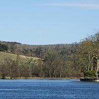 Buy canvas prints of Temple Island, Henley on Thames by Joyce Storey