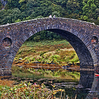 Buy canvas prints of Clachan Bridge by Joyce Storey