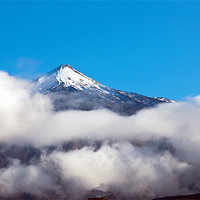 Buy canvas prints of Pico del Teide above the Clouds by Joyce Storey