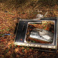 Buy canvas prints of Death of a TV by Steven Shea