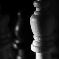 Buy canvas prints of Chess Piece by Pam Martin