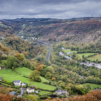 Buy canvas prints of Clydach, Monmouthshire, Wales by Danny Callcut