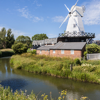 Buy canvas prints of Gibbett Mill, Rye, Sussex, South East England, GB, by Danny Callcut