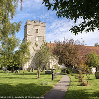 Buy canvas prints of Holy Trinity Church, Cookham by Danny Callcut
