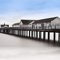 Buy canvas prints of The Pier at Southwold by David Blake