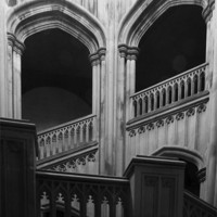 Buy canvas prints of Marble Staircase by Brian Beckett