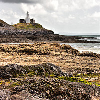 Buy canvas prints of Mumbles Lighthouse by Brian Beckett