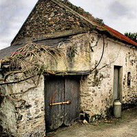 Buy canvas prints of Old Garage by Brian Beckett
