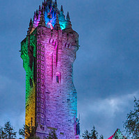 Buy canvas prints of  Wallace Monument Stirling Scotland by John Howie