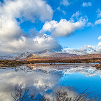 Buy canvas prints of  loch an h - Achlaise by John Howie