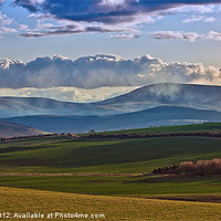 Buy canvas prints of The Cheviot Hills by Paul Appleby
