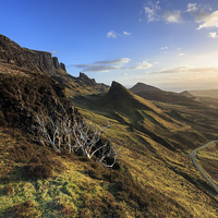 Buy canvas prints of Skye Road to Staffin by Paul Appleby