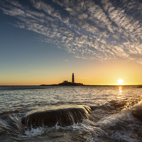 Buy canvas prints of Wave to St Mary by Paul Appleby
