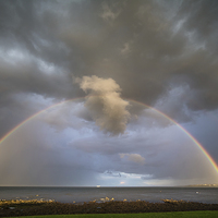 Buy canvas prints of  Somewhere Over the Rainbow by Paul Appleby