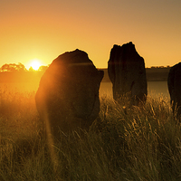 Buy canvas prints of  Duddo Stone Circle, Northumberland. by Paul Appleby
