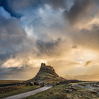 Buy canvas prints of Snow Filled Northumberland Sky by Paul Appleby