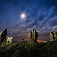 Buy canvas prints of Duddo Stone Circle by Paul Appleby