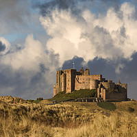 Buy canvas prints of Bamburgh Castle by Paul Appleby