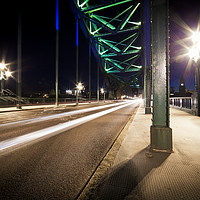 Buy canvas prints of Tyne Bridge at Night by Paul Appleby
