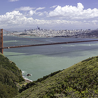 Buy canvas prints of San Fransisco Panorama by Paul Appleby