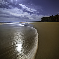 Buy canvas prints of Wave Line - King Edward's Bay, Tynemouth by Paul Appleby