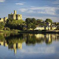 Buy canvas prints of Warkworth Castle Summer Morning by Paul Appleby