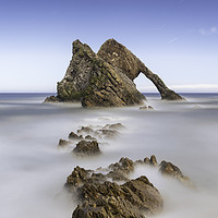 Buy canvas prints of BOW FIDDLE ROCK  SCOTLAND MOONLIGHT by Paul Appleby