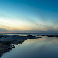 Buy canvas prints of Sunset at Greenan Beach by Karen Crawford