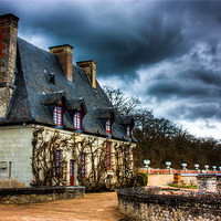 Buy canvas prints of Chenencou, Loire Valley, France by Weng Tan
