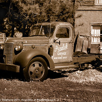 Buy canvas prints of 1930s Plymouth Truck by Kathleen Stephens
