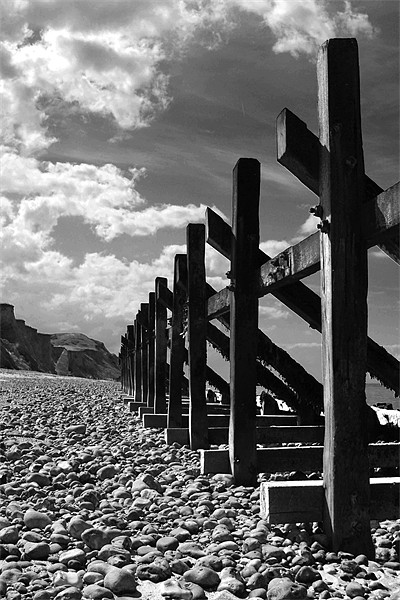 Cromer Beach Picture Board by Jamie Stokes