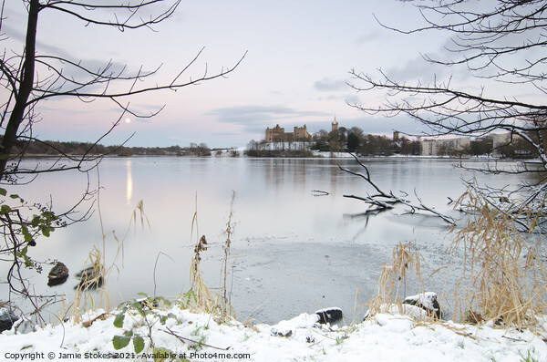 Linlithgow Loch Picture Board by Jamie Stokes