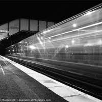 Buy canvas prints of Midnight Express Train by Keith Thorburn EFIAP/b