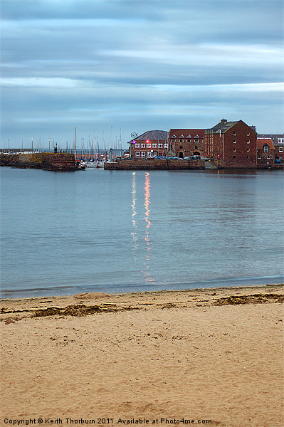 North Berwick Harbour Picture Board by Keith Thorburn EFIAP/b