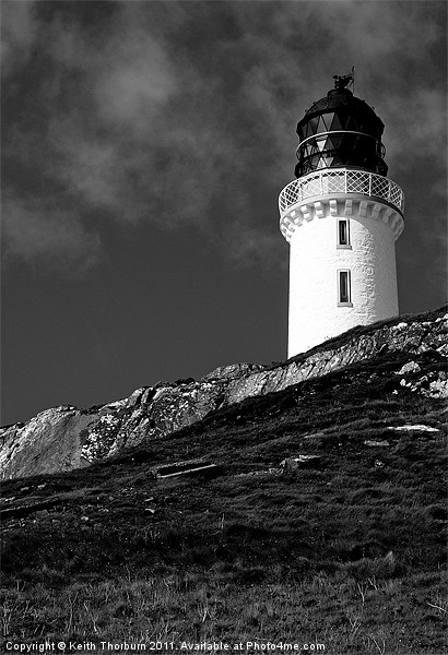Mull of Galloway Lighthouse Picture Board by Keith Thorburn EFIAP/b