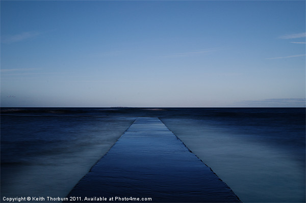 Sea Pool Walkway Picture Board by Keith Thorburn EFIAP/b