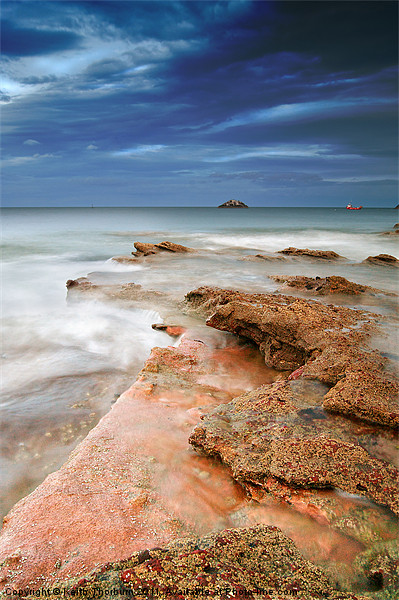 Dunbar Rocks to Sea Picture Board by Keith Thorburn EFIAP/b