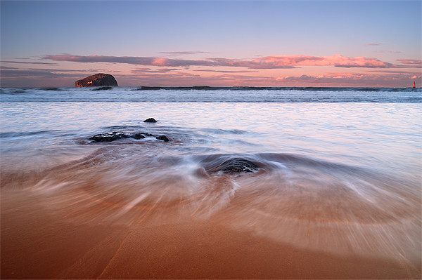 Bass Rock from Tantallon Beach Picture Board by Keith Thorburn EFIAP/b